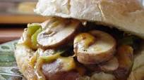 Vegetarian Focaccia Sandwich Vegetarian Focaccia Sandwich