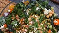 Chicken Mediterranean Kale Salad with Herb Dressing Chicken Mediterranean Kale Salad with Herb Dressing