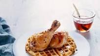 Butter Roasted Chicken with Grit Waffles Butter Roasted Chicken with Grit Waffles