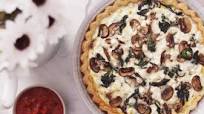 Egg White Quiche with Spinach, Mushrooms and Feta Egg White Quiche with Spinach, Mushrooms and Feta