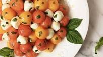 Melon Caprese Salad Melon Caprese Salad