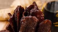 Thick Cut Teriyaki Keto Beef Jerky (Easy Oven Baked Recipe) Thick Cut Teriyaki Keto Beef Jerky (Easy Oven Baked Recipe)