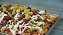 Loaded Greek Salad Nachos Loaded Greek Salad Nachos