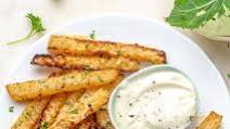 Kohlrabi Fries Kohlrabi Fries