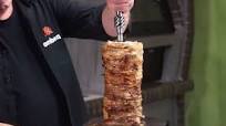 Pork gyros Greek old traditional recipe and preparation Pork gyros Greek old traditional recipe and preparation