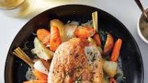 Slow-Cooker Chicken with Potatoes, Carrots & Herb Sauce Slow-Cooker Chicken with Potatoes, Carrots & Herb Sauce