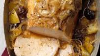 Country French Pork with Prunes and Apples Country French Pork with Prunes and Apples
