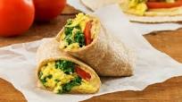 Healthy Kale & Egg Wrap Healthy Kale & Egg Wrap