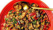Easy Baked Eggplant Salad Easy Baked Eggplant Salad