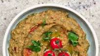 Spicy Roasted Eggplant Dip (Baigan Choka/ Bharta) Spicy Roasted Eggplant Dip (Baigan Choka/ Bharta)