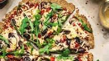 Crispy Cauliflower Vegan Pizza Crust Crispy Cauliflower Vegan Pizza Crust