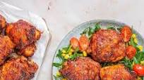 Air Fryer BBQ Chicken Thighs Air Fryer BBQ Chicken Thighs