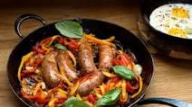 Sausage With Peppers and Onions Sausage With Peppers and Onions