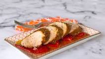 Marinated pork fillet with piquillo peppers Marinated pork fillet with piquillo peppers