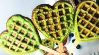 Super Green Waffles Recipe by Tasty Super Green Waffles Recipe by Tasty