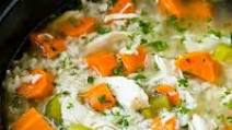 Slow Cooker Chicken and Rice Soup Slow Cooker Chicken and Rice Soup