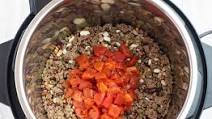 Instant Pot 15 Bean Soup with Ground Beef Instant Pot 15 Bean Soup with Ground Beef