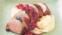 Prosciutto-wrapped pork fillet with tamarillo salsa Prosciutto-wrapped pork fillet with tamarillo salsa