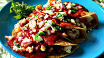 Enchiladas de Papa con Chorizo Enchiladas de Papa con Chorizo