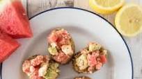 Watermelon bruschetta recipe Watermelon bruschetta recipe