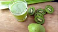 Kiwi and Pear Green Juice Kiwi and Pear Green Juice