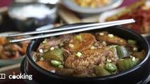 Korean spicy chicken stew with potatoes and vegetables Korean spicy chicken stew with potatoes and vegetables