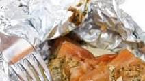 Grilled Dijon Pork and Apple Foil Packets Grilled Dijon Pork and Apple Foil Packets