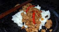 Spicy Minced Pork Rice Porridge Spicy Minced Pork Rice Porridge