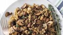 Savory Steel Cut Oats with Mushrooms and Thyme Savory Steel Cut Oats with Mushrooms and Thyme