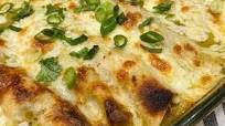 Loaded Skinny White Chicken Enchiladas Loaded Skinny White Chicken Enchiladas
