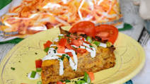 Hash Brown Taco Pie - by Grumpy's Honeybunch Hash Brown Taco Pie - by Grumpy's Honeybunch