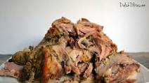 Slow Cooker Pernil (Puerto Rican Roasted Pork Shoulder) Slow Cooker Pernil (Puerto Rican Roasted Pork Shoulder)