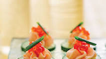 Smoked Salmon Mousse Canapés Smoked Salmon Mousse Canapés