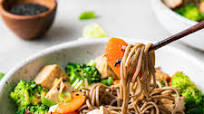 SOBA NOODLE STIR FRY WITH TOFU SOBA NOODLE STIR FRY WITH TOFU