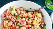 Mediterranean Bean and Corn Salad Mediterranean Bean and Corn Salad