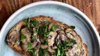 Easy Creamy Mushroom Toast Easy Creamy Mushroom Toast