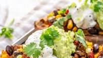 Healthy Taco Stuffed Sweet Potatoes (Vegetarian) Healthy Taco Stuffed Sweet Potatoes (Vegetarian)