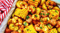 Grilled Low Country Boil Foil Packets Grilled Low Country Boil Foil Packets