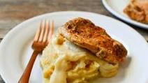 Pressure Cooker Pork Chops with Onion Mashed Potatoes and Gravy Pressure Cooker Pork Chops with Onion Mashed Potatoes and Gravy