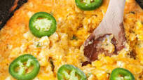 Slow Cooker Cheddar Jalapeno Corn Casserole Slow Cooker Cheddar Jalapeno Corn Casserole