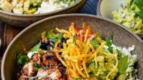 Chipotle-Lime Chicken Bowls with Guacamole Chipotle-Lime Chicken Bowls with Guacamole