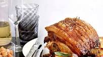 Rolled roast pork loin with apple and chestnuts Rolled roast pork loin with apple and chestnuts