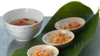 Steamed Rice Flour Cakes with Dried Shrimp: Banh Beo Steamed Rice Flour Cakes with Dried Shrimp: Banh Beo