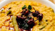 Sambar Sadam made with Brown Rice - Instant Pot Recipe Sambar Sadam made with Brown Rice - Instant Pot Recipe