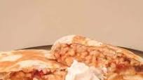 Cheesy Bean And Rice Burrito Cheesy Bean And Rice Burrito