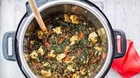 Pressure Cooker Saag Tofu (Indian Spinach and Tofu) Pressure Cooker Saag Tofu (Indian Spinach and Tofu)