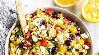 Greek Orzo Salad Greek Orzo Salad