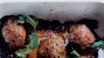 Asian Meatballs with Sesame Lime Dipping Sauce Asian Meatballs with Sesame Lime Dipping Sauce