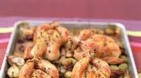 Roasted Cornish Hen and Grapes Roasted Cornish Hen and Grapes