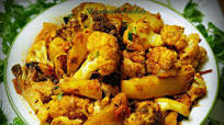 Aloo gobi - potato cauliflower - fried version Aloo gobi - potato cauliflower - fried version